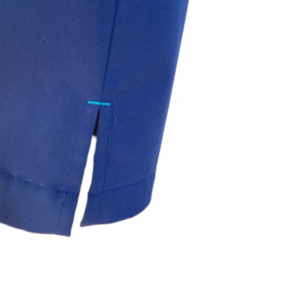 Jockey Women's Royal Blue Straight Leg Scrub Pants & V-Neck Top (XS/XSP) - Picture 9 of 12